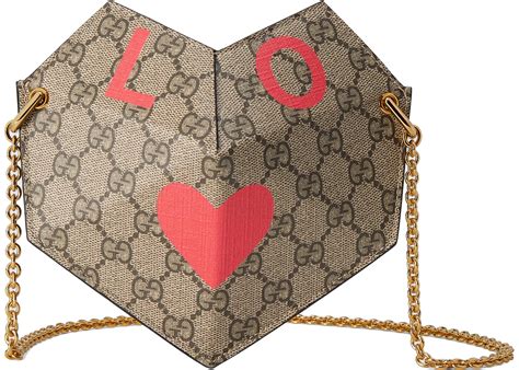 gucci valentine's day small heart bag|Gucci Valentine's Day Heart Bag Small Beige/Ebony.